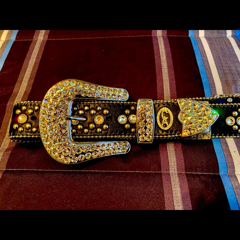 Christine Alexander Bling Belt